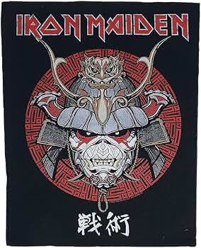 洋楽 IRON MAIDEN HEAVY L ARMY EMS-4104 Iron Maiden Official Woven Patches – Heavy Metal Legends - Etsy